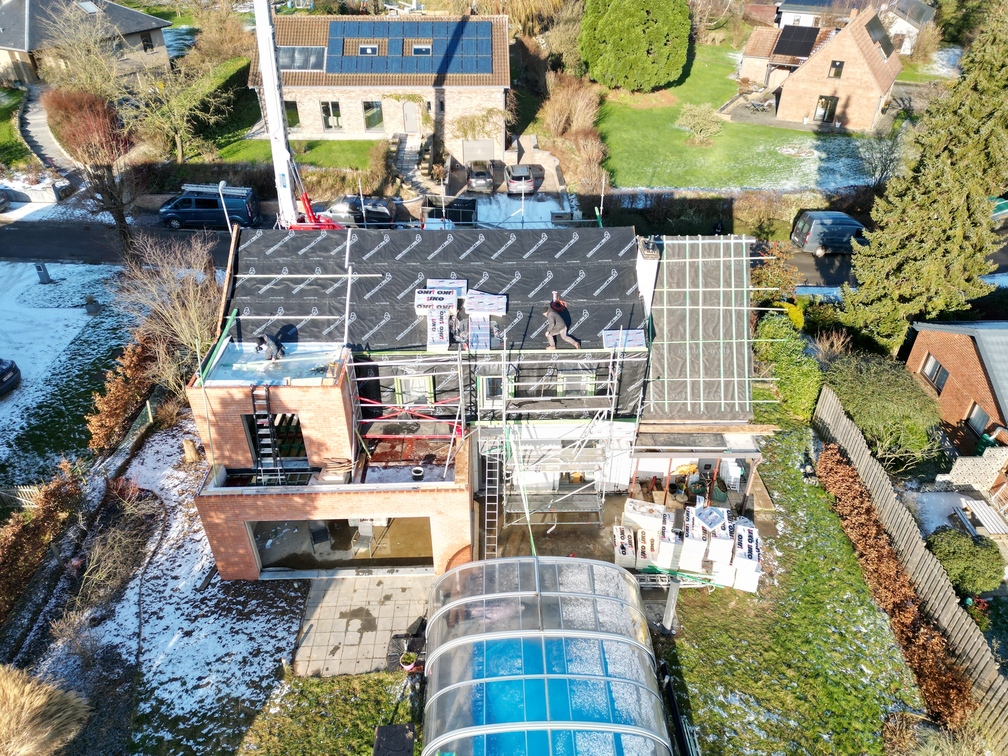 Travaux de toiture réalisés par Brutoit à Jodoigne